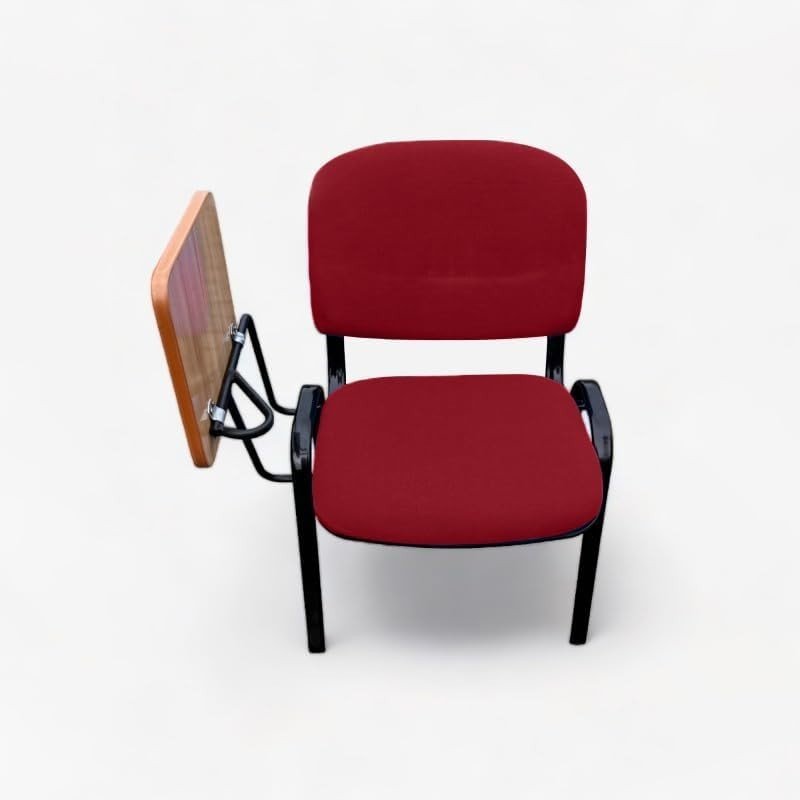 Training Chair With Writing Tablet Padded Stackable Student Desk Seat - Kwikley