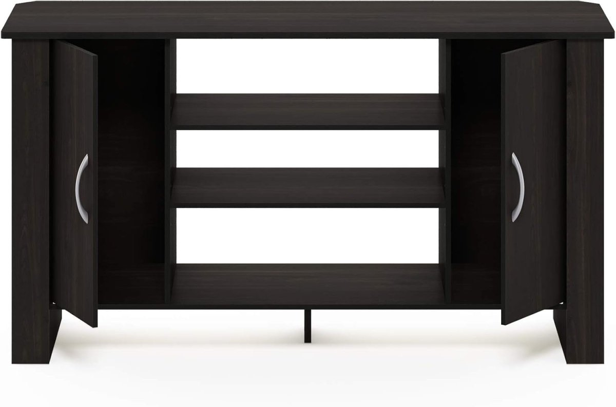 TV Stand Cabinet for 50" Screen Storage Shelves Doors Modern Unit - Kwikley