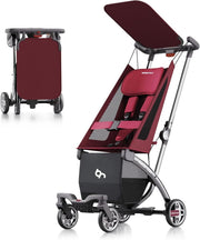 Ultra Compact Auto Fold Travel Stroller Cabin Size Lightweight 22kg - Kwikley