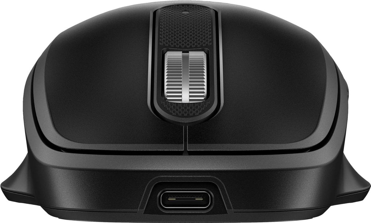 Ultra - Fast Rechargeable Wireless Mouse 4000 DPI 4 Buttons Black - Kwikley