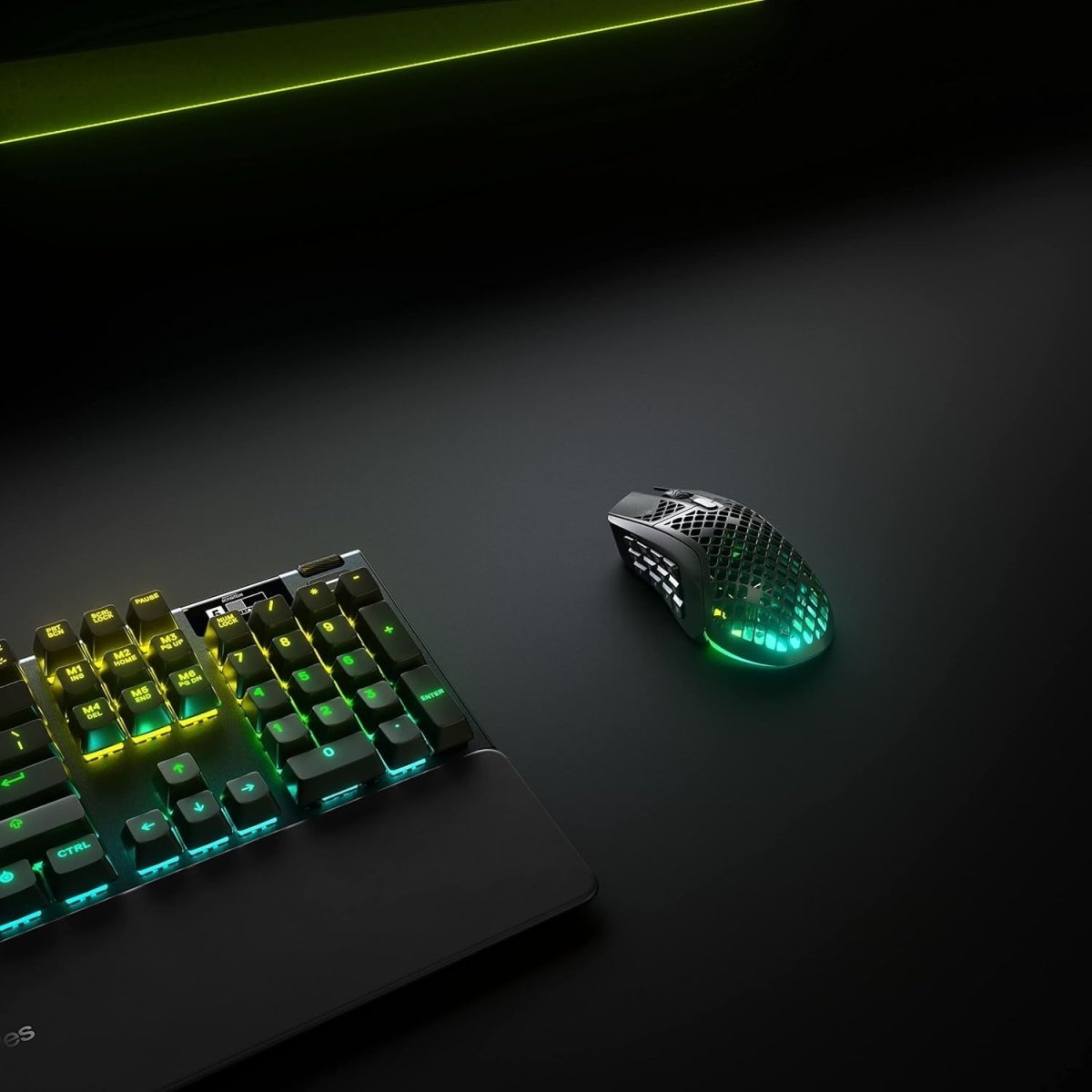 Ultra - Light RGB Gaming Mouse 18 Buttons 18K DPI Wireless Bluetooth - Kwikley