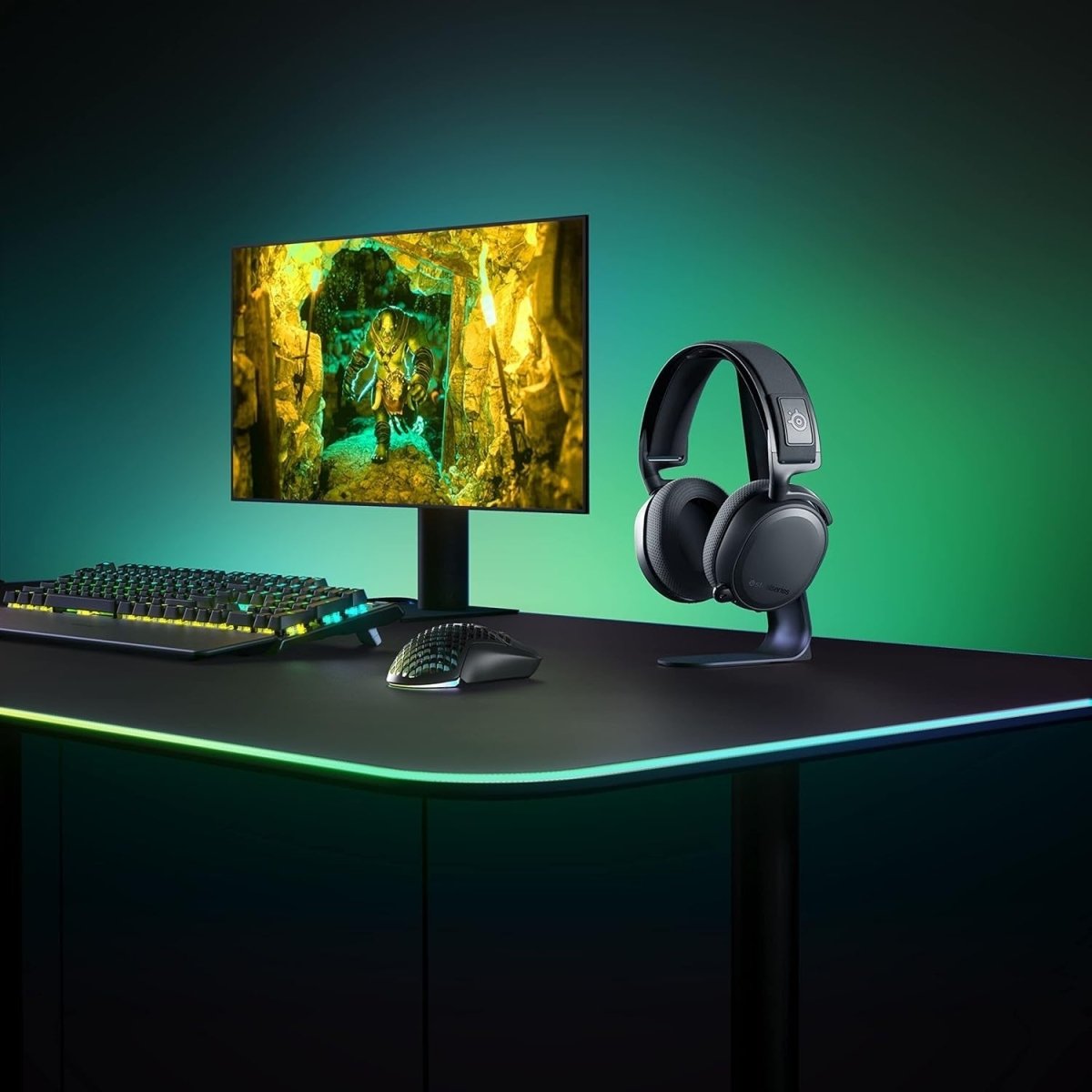 Ultra - Light RGB Gaming Mouse 18 Buttons 18K DPI Wireless Bluetooth - Kwikley