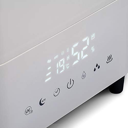 Ultrasonic Humidifier HEPA Air Purifier UV Sterilised Mist 5.3L - Kwikley