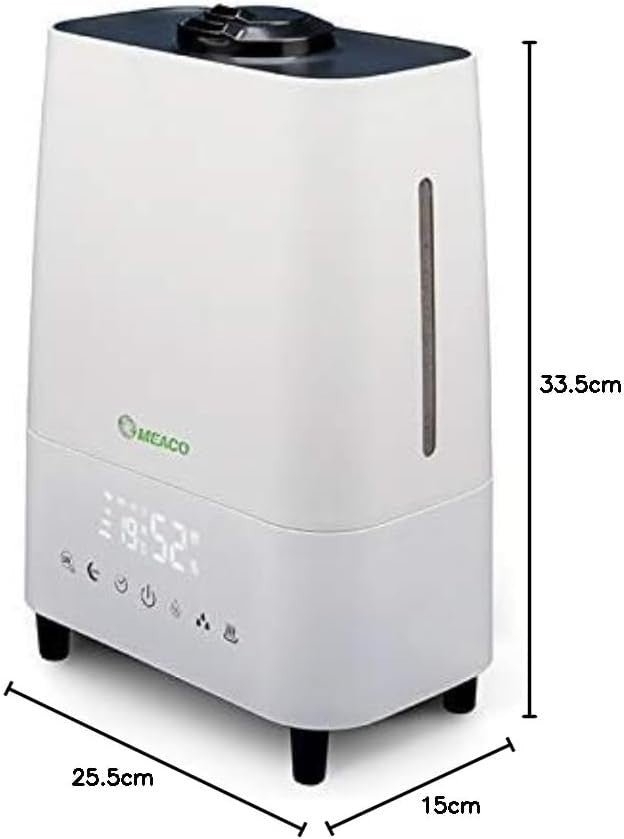 Ultrasonic Humidifier HEPA Air Purifier UV Sterilised Mist 5.3L - Kwikley
