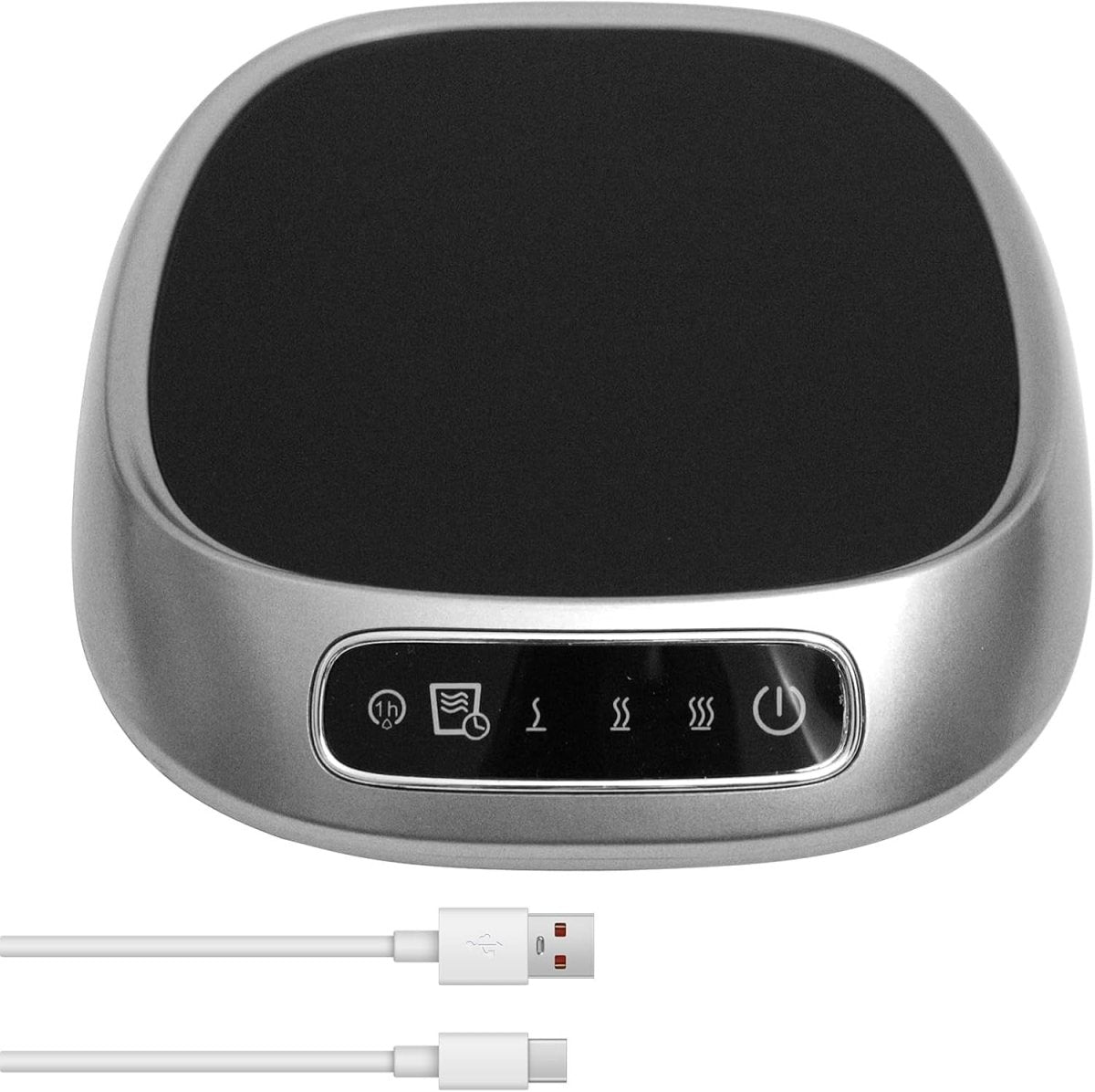 USB Coffee Mug Warmer 3 Temp 8H Auto Shut Off Desk - Kwikley