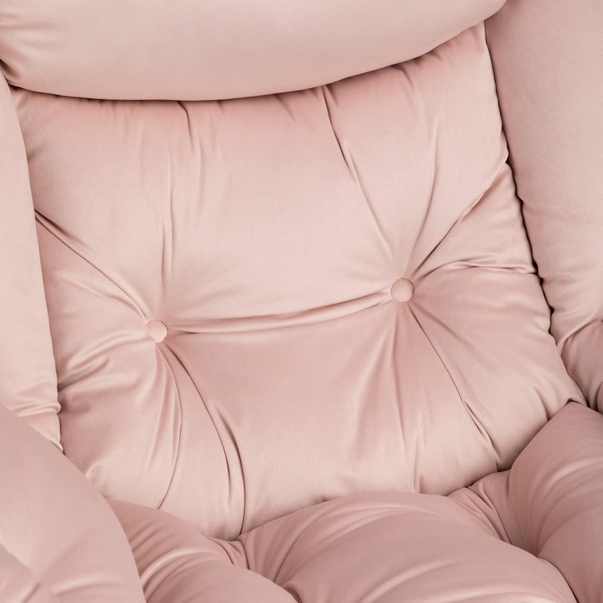 Velvet Comfy Armchair Relax Accent Chair for Bedroom Living Room - Kwikley