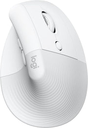 Vertical Ergonomic Wireless Mouse for Mac Bluetooth Silent White - Kwikley