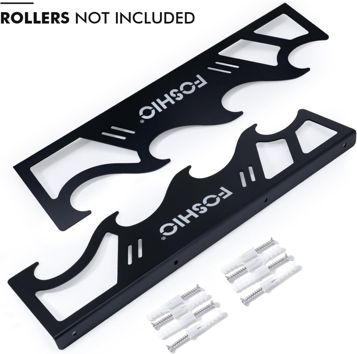 Vinyl Roll Holder Wall Mount Rack Heavy Duty 4 Roll Storage - Kwikley