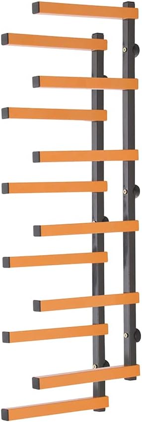 Wall Mounted Wood Rack 6 Level Steel Lumber Storage System - Kwikley