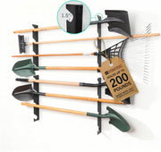 Wall Tool Organizer Rack Heavy Duty Steel Garage Storage - Kwikley