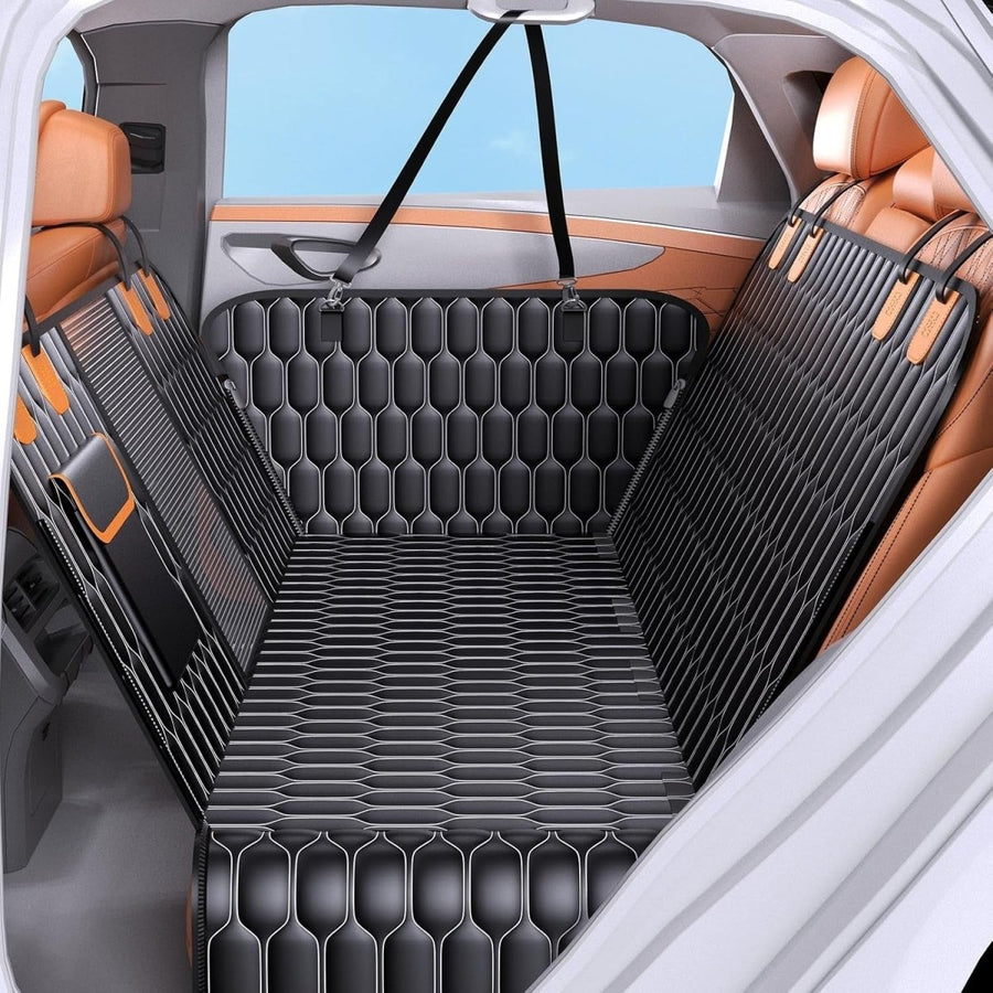 Waterproof Dog Car Seat Cover Hammock Mesh Window Non Slip 147x135cm - Kwikley