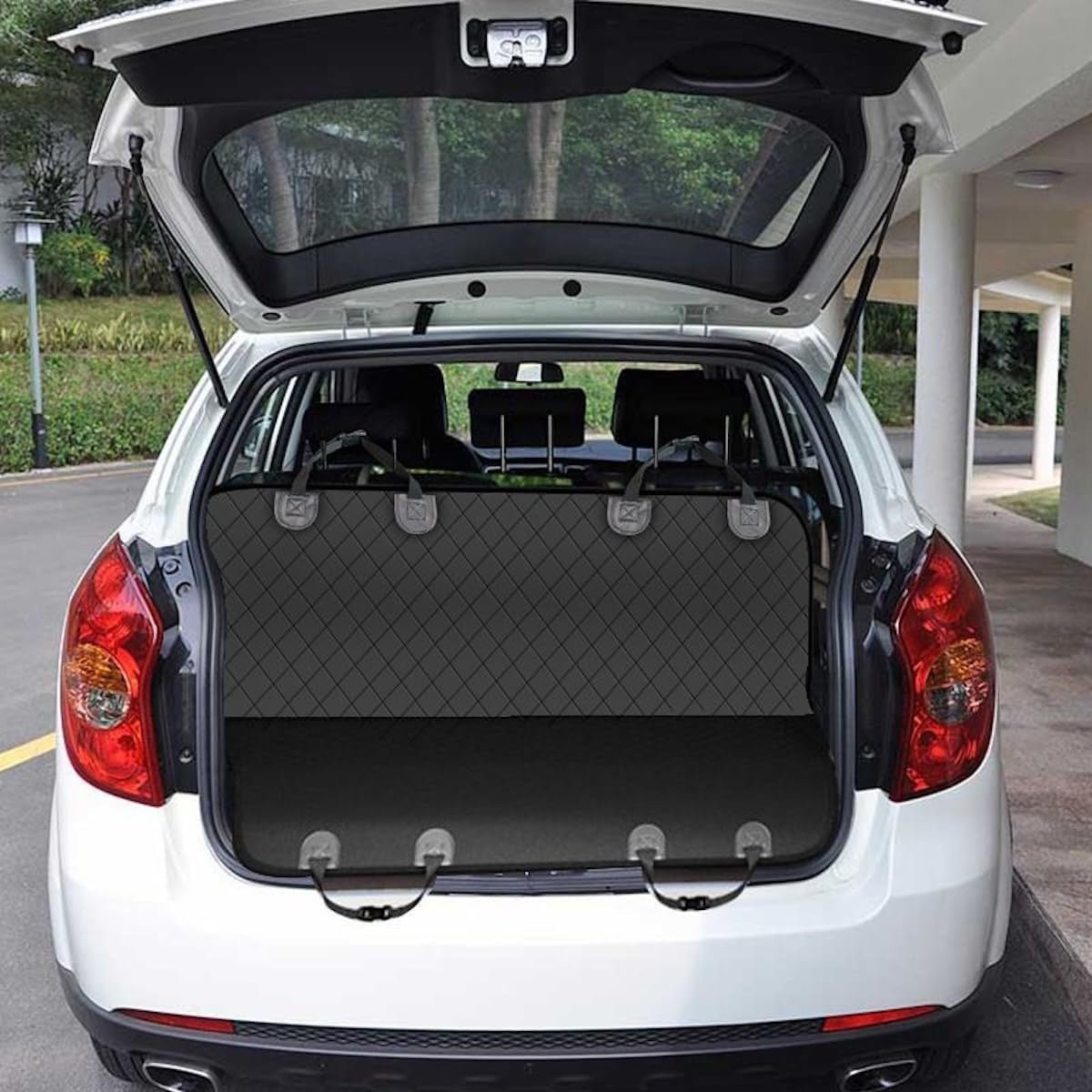 Waterproof Dog Car Seat Cover Hammock Rear Protector Isofix Fit - Kwikley