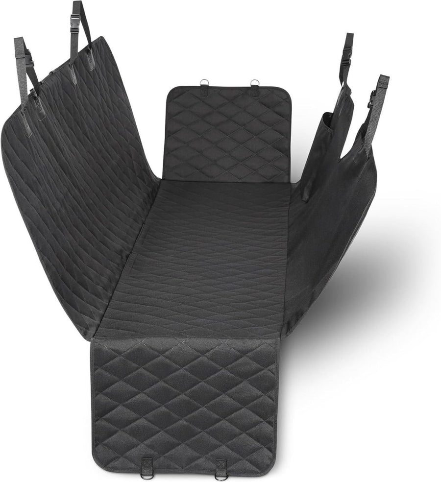Waterproof Dog Car Seat Cover Heavy Duty Non Slip Rear Seat Protector - Kwikley