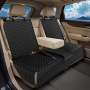 Waterproof Dog Car Seat Cover Rear Bench Protector Non Slip Universal - Kwikley