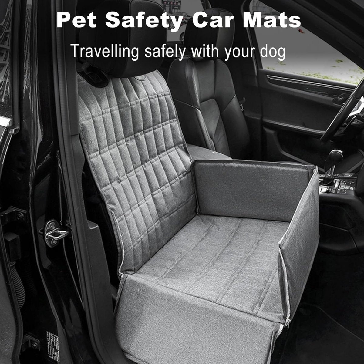 Waterproof Dog Car Seat Cover Rear Protector Anti Slip Pet Mat - Kwikley