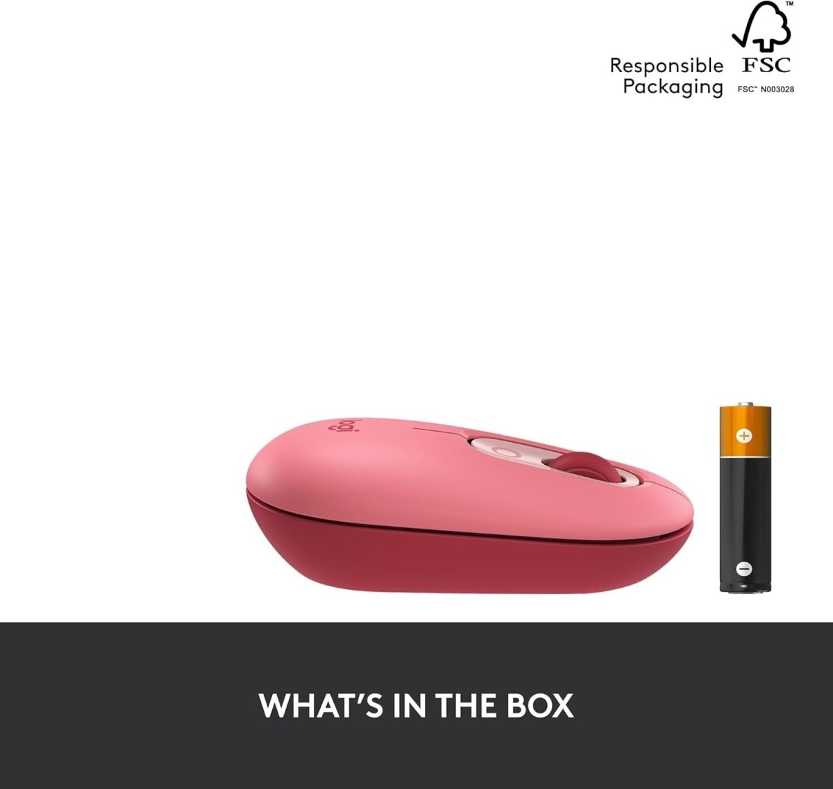 Wireless Bluetooth Mouse Silent Compact Multi Device 24M Battery - Kwikley