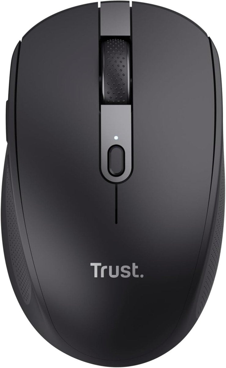 Wireless Bluetooth Silent Mouse Rechargeable Multi Device Black - Kwikley