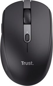 Wireless Bluetooth Silent Mouse Rechargeable Multi Device Black - Kwikley