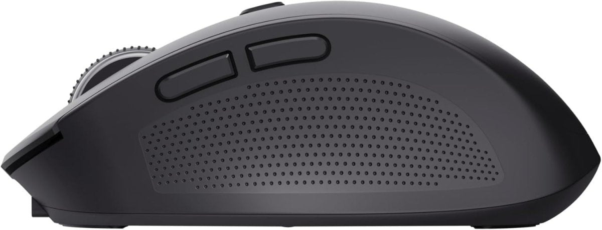 Wireless Bluetooth Silent Mouse Rechargeable Multi Device Black - Kwikley