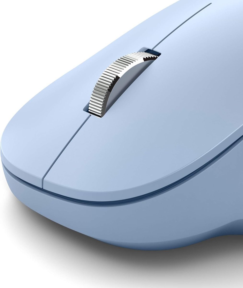Wireless Ergonomic Bluetooth Mouse Silent 3 - Device PC Mac Blue - Kwikley