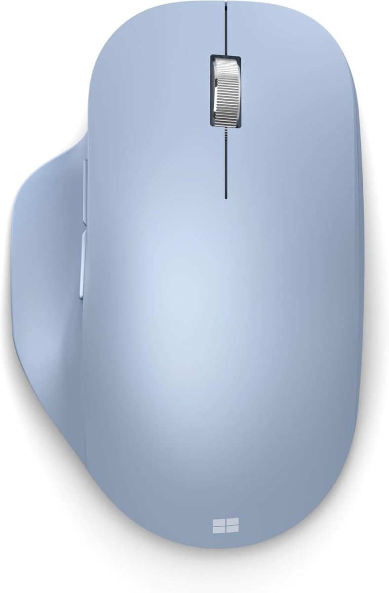 Wireless Ergonomic Bluetooth Mouse Silent 3 - Device PC Mac Blue - Kwikley