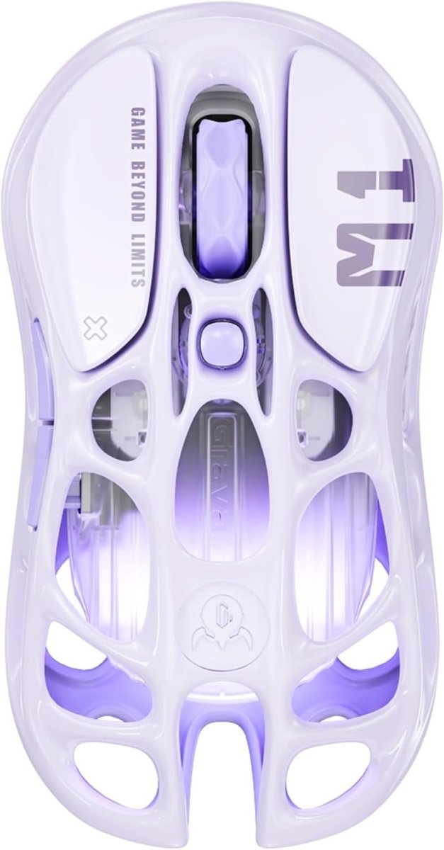 Wireless Gaming Mouse 26000 DPI Ultra - Light RGB 3 Mode 200H - Kwikley