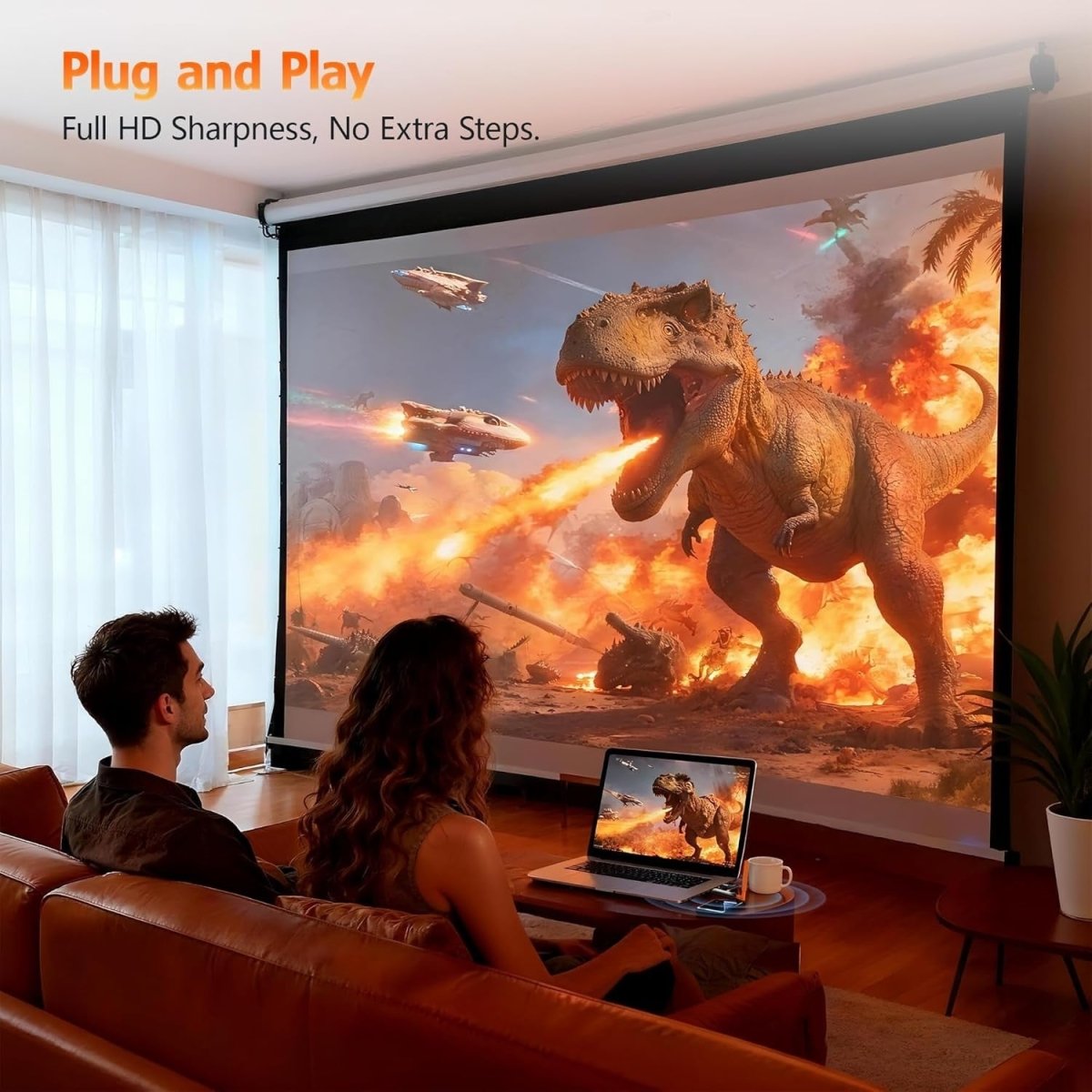 Wireless HDMI Transmitter + 2 Receivers 1080P 4K 50m - Kwikley