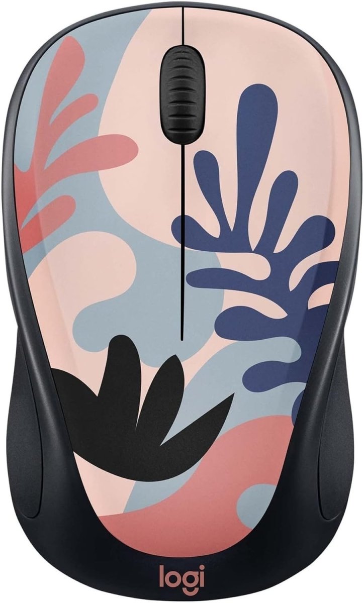 Wireless Optical Mouse 10m Range 12 Month Battery Portable USB - Kwikley