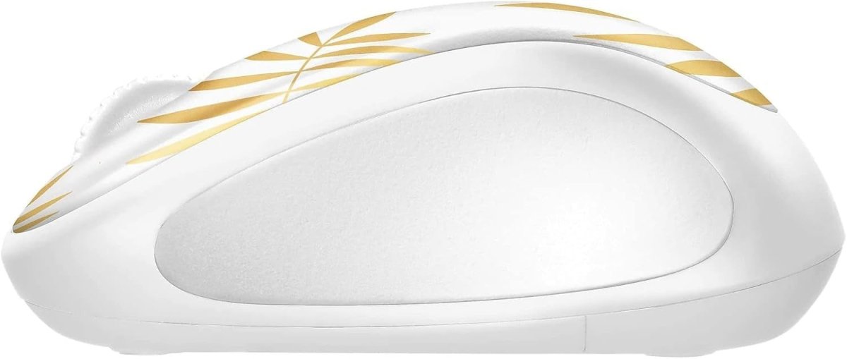 Wireless Optical USB Mouse Ambidextrous 10m Range Bamboo Design - Kwikley