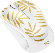 Wireless Optical USB Mouse Ambidextrous 10m Range Bamboo Design - Kwikley