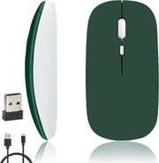 Wireless Rechargeable Mouse Bluetooth 2.4G Silent 1600 DPI USB - Kwikley