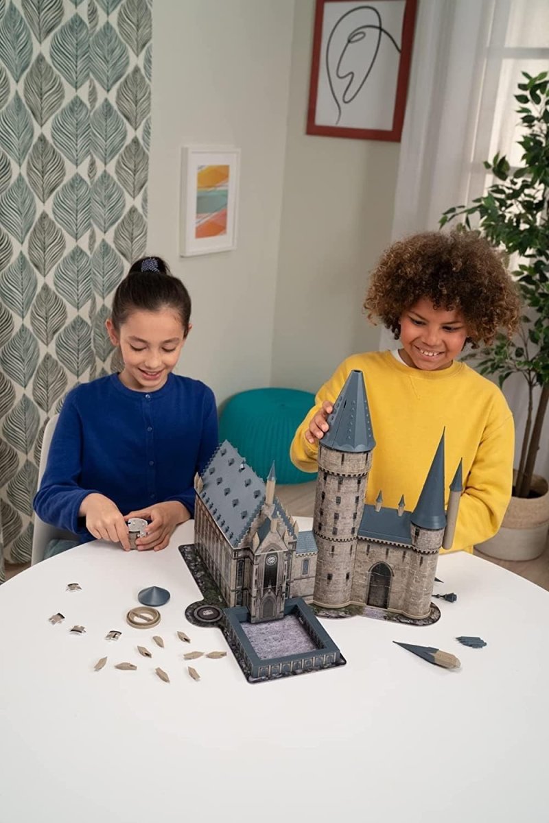 Wizard Castle 3D Puzzle 540 Piece Fantasy Building Model No Glue Required - Kwikley