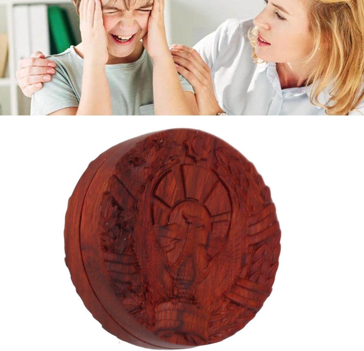 Wooden Magnetic Fidget Slider Stress Relief ADHD Pocket Desk Toy - Kwikley