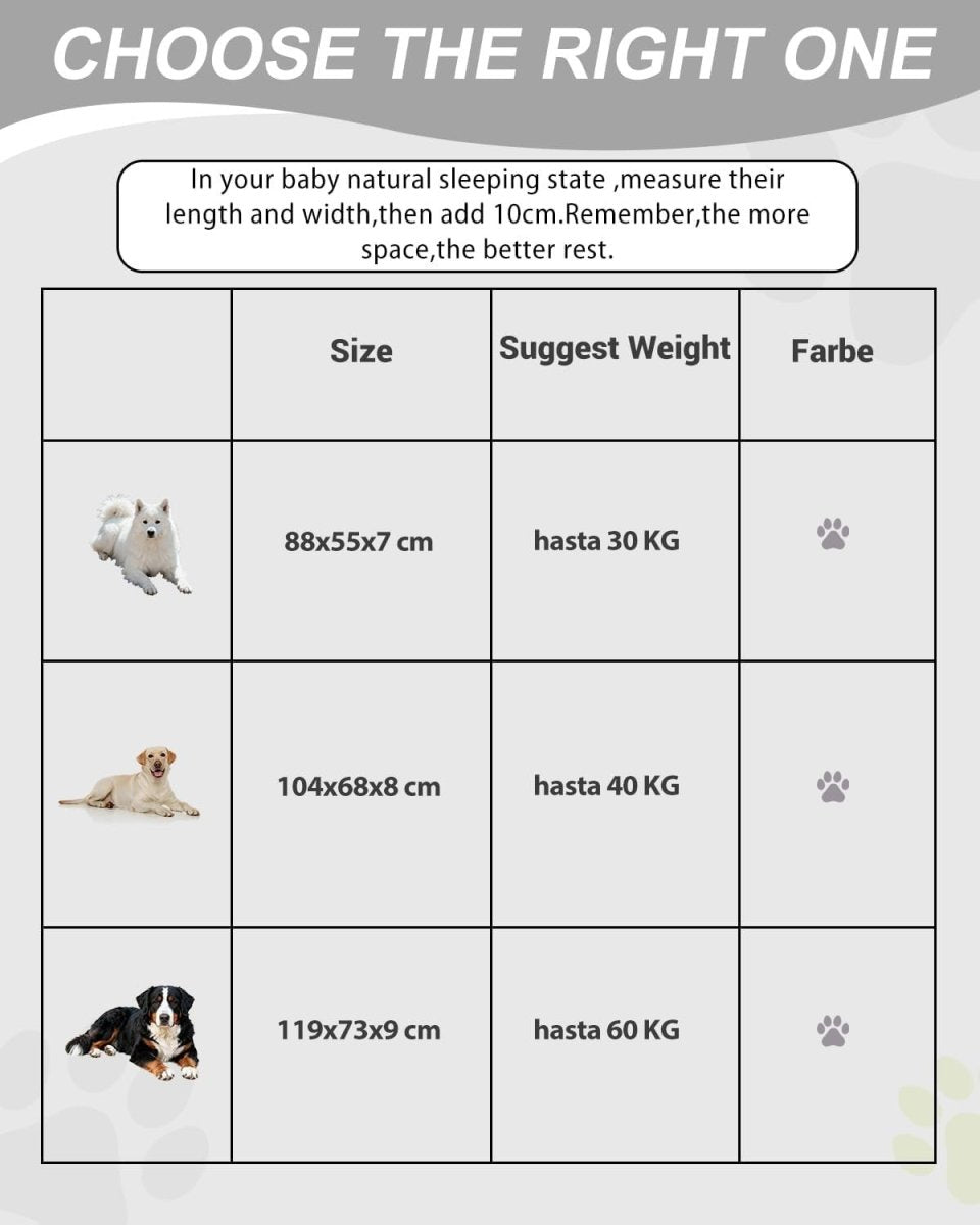 XL Orthopedic Dog Bed Waterproof Crate Mat 119x73cm - Kwikley