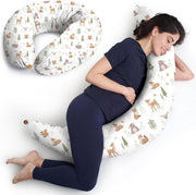 XXL U Shaped Pregnancy Pillow Full Body Support Maternity Nursing Cushion - Kwikley