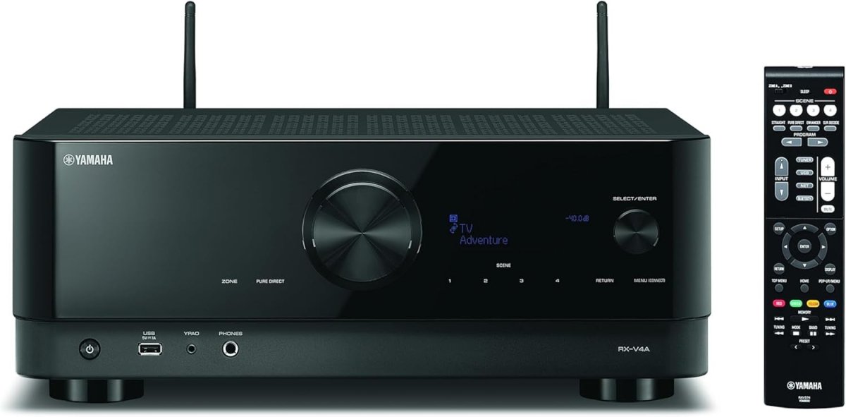 Yamaha 5.1 AV Receiver Network MusicCast Voice Control - Kwikley